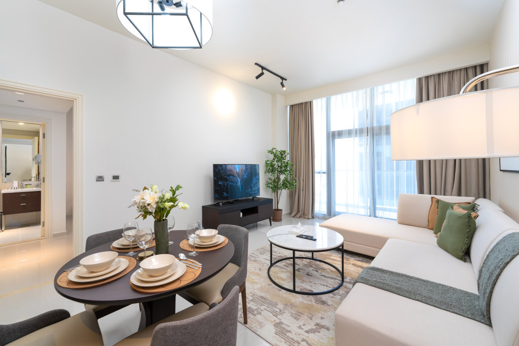 Дубай: Апартаменты Marco Polo - Splendid 1BR Located in Business Bay