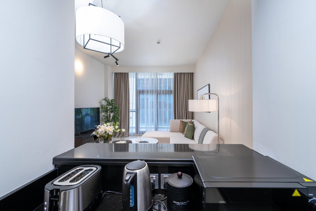 Дубай: Апартаменты Marco Polo - Splendid 1BR Located in Business Bay