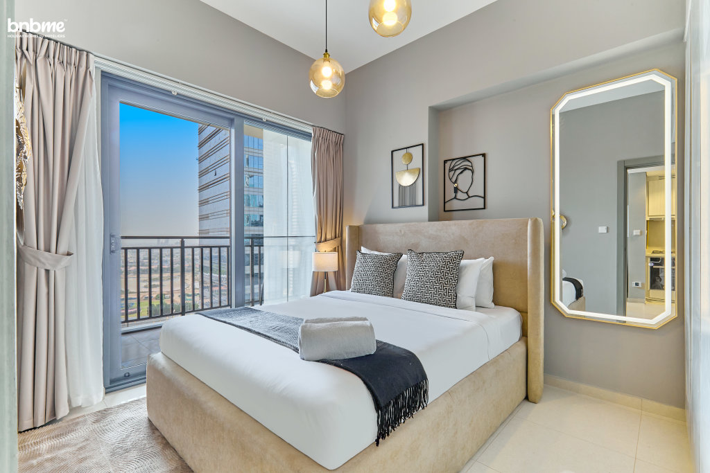 Дубай: Апартаменты Bnbmehomes Cozy 1BR Suite near Burj Khalifa - 1815