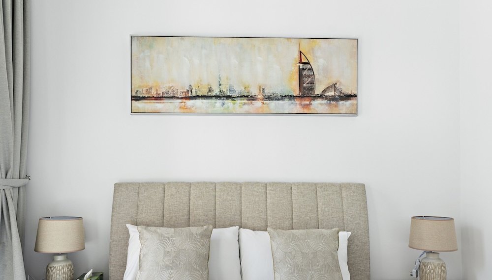 Дубай: WelHome - Urban Serenity, Zahra Breeze 2 Bedroom Retreat