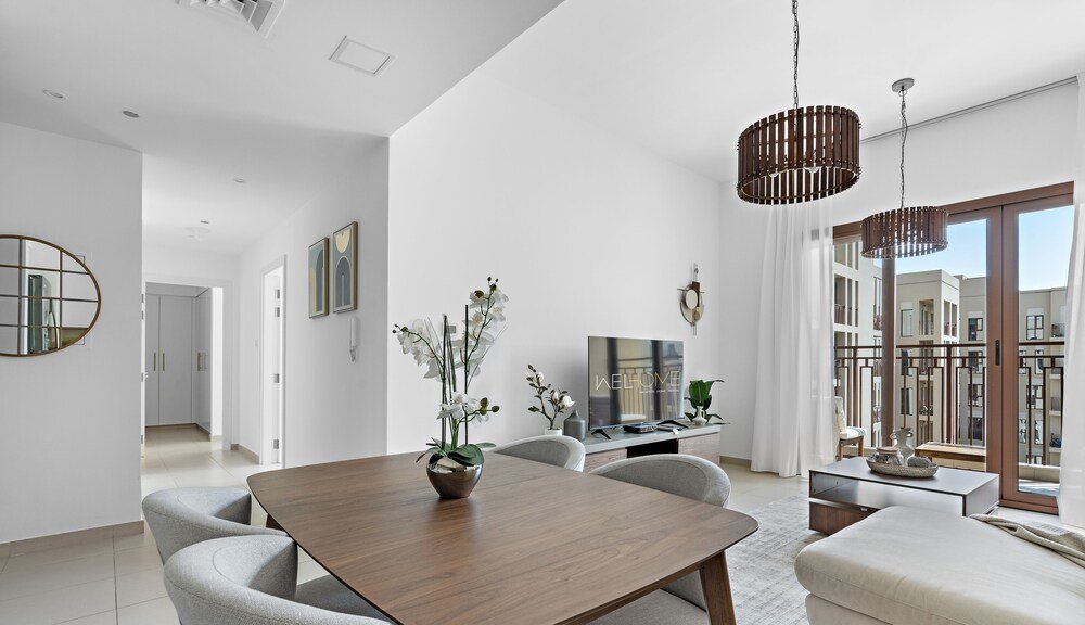 Дубай: WelHome - Urban Serenity, Zahra Breeze 2 Bedroom Retreat