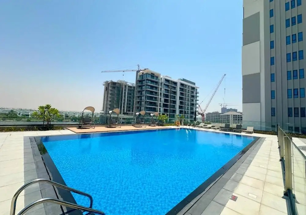 Дубай: Aya - Beverly Hills 2BR Apartment With Balcony