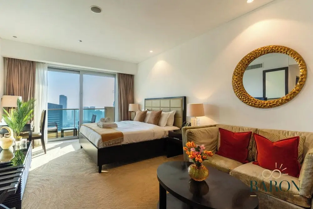Дубай: Stunning Studio JW Marriott Marina