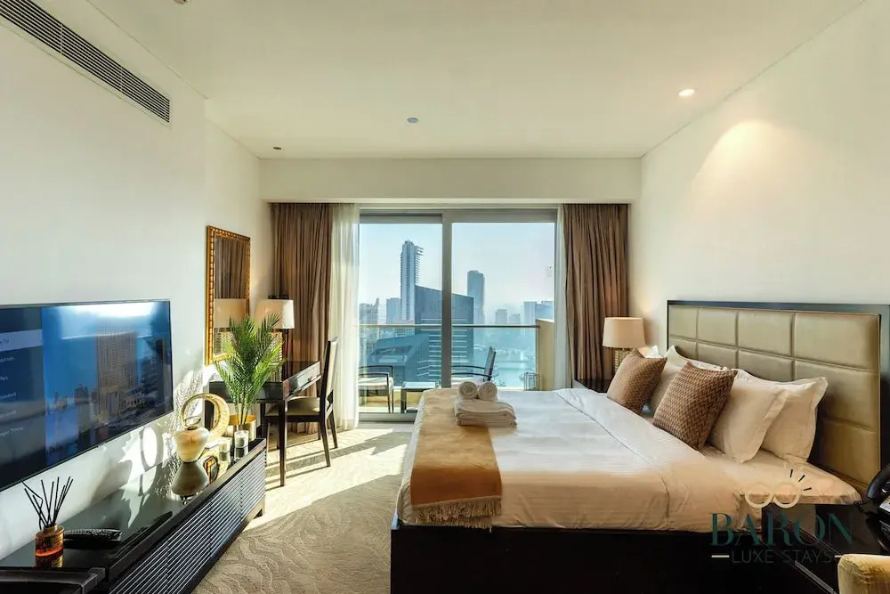Дубай: Stunning Studio JW Marriott Marina