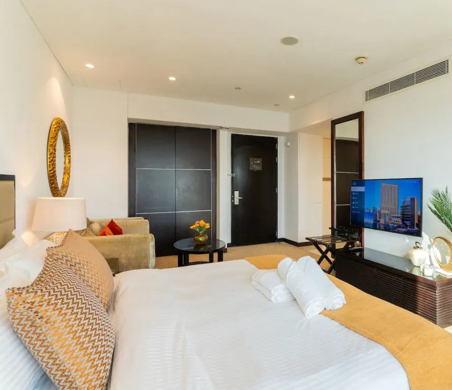 Дубай: Stunning Studio JW Marriott Marina