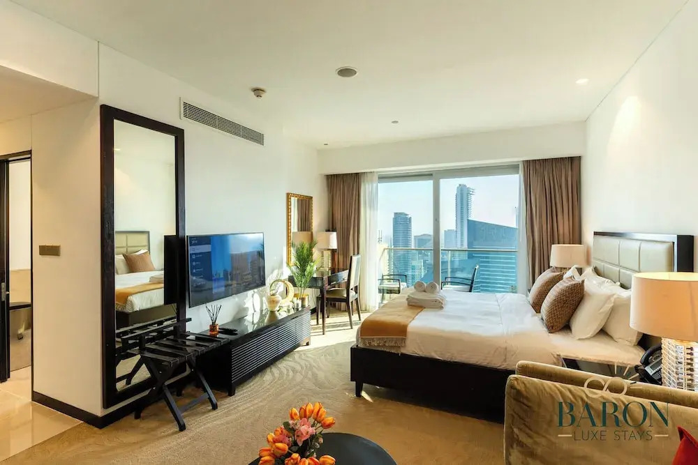 Дубай: Stunning Studio JW Marriott Marina