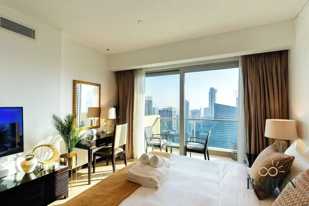 Дубай: Stunning Studio JW Marriott Marina