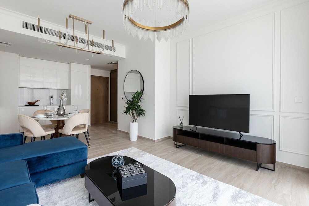 Дубай: Stylish 1BR at Palace Residences