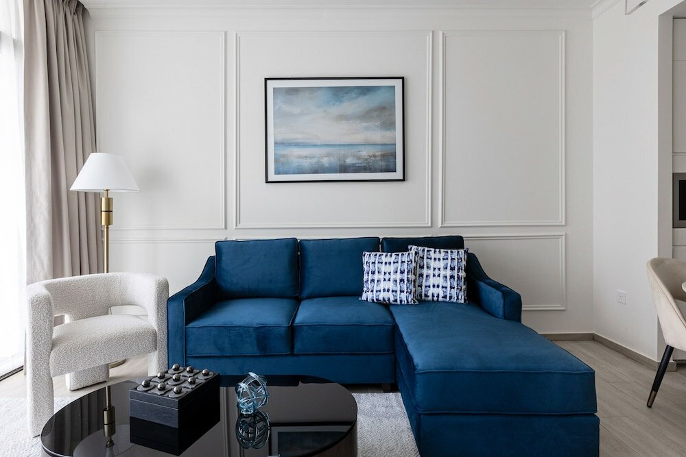 Дубай: Stylish 1BR at Palace Residences
