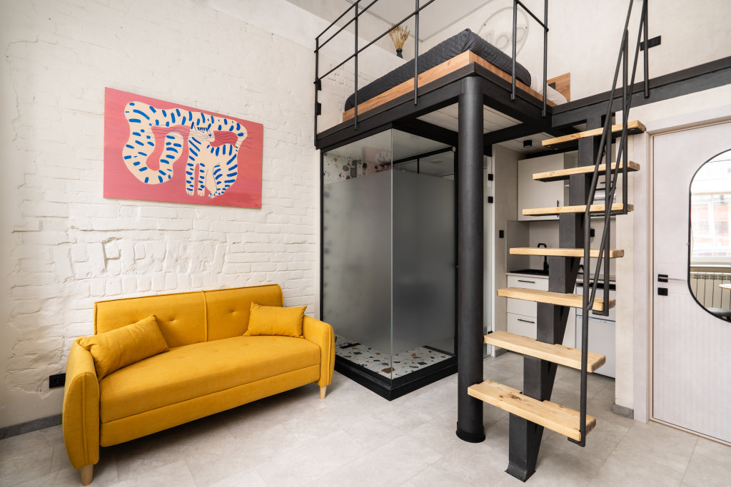 Нижний Новгород: UrbanLoft рядом с Кремлём by Uloo Меблированные комнаты
