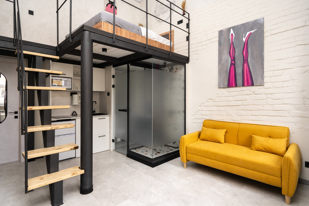 Нижний Новгород: UrbanLoft рядом с Кремлём by Uloo Меблированные комнаты