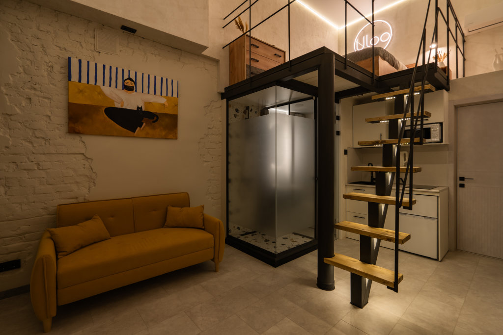 Нижний Новгород: UrbanLoft рядом с Кремлём by Uloo Меблированные комнаты