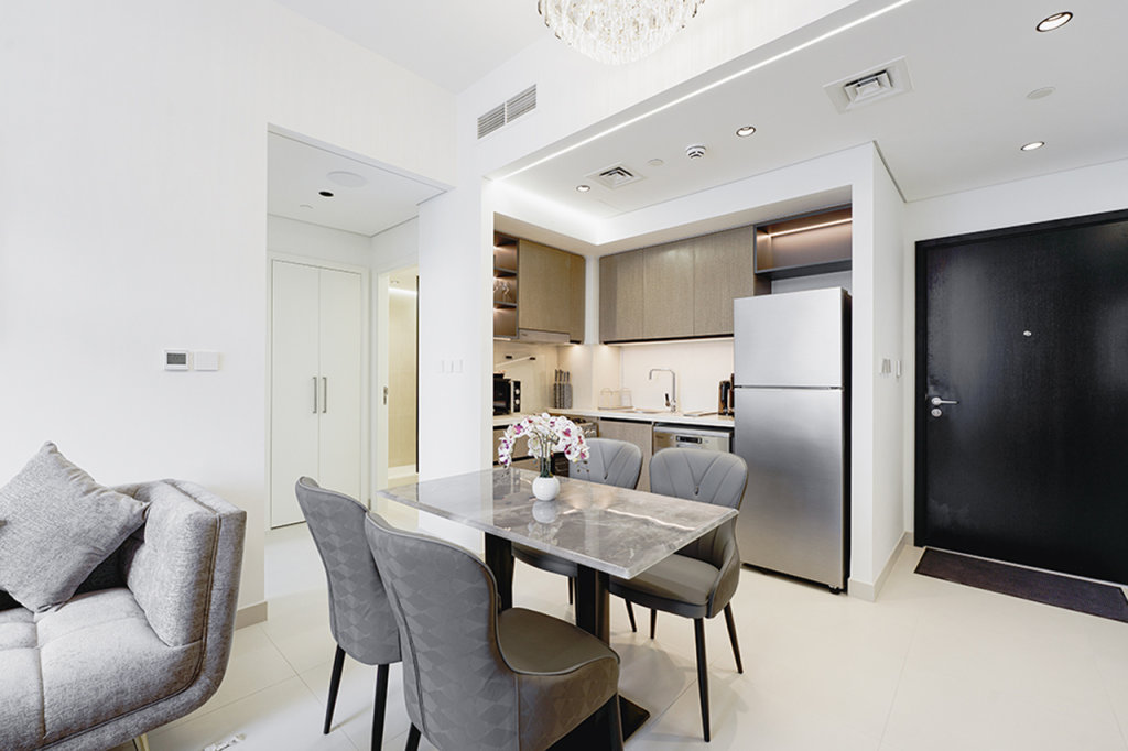 Дубай: Апартаменты Stayis - 1 BR City Skyline View Downtown Dubai