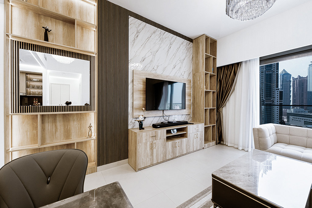 Дубай: Апартаменты Stayis - 1 BR City Skyline View Downtown Dubai