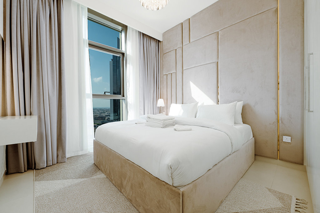 Дубай: Апартаменты Stayis - 1 BR City Skyline View Downtown Dubai