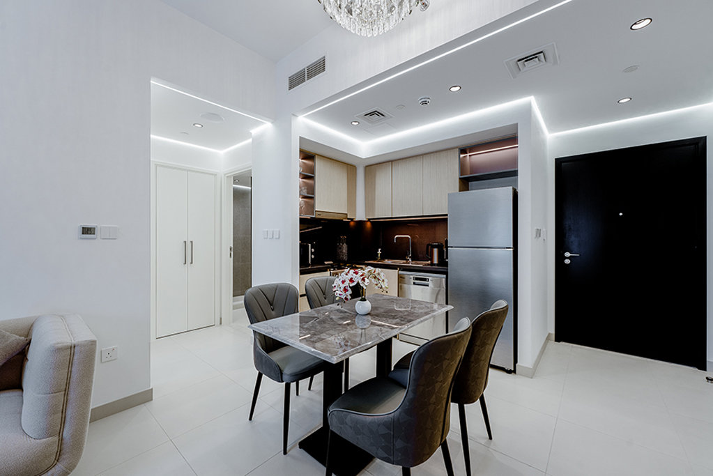 Дубай: Апартаменты Stayis - 1 BR City Skyline View Downtown Dubai