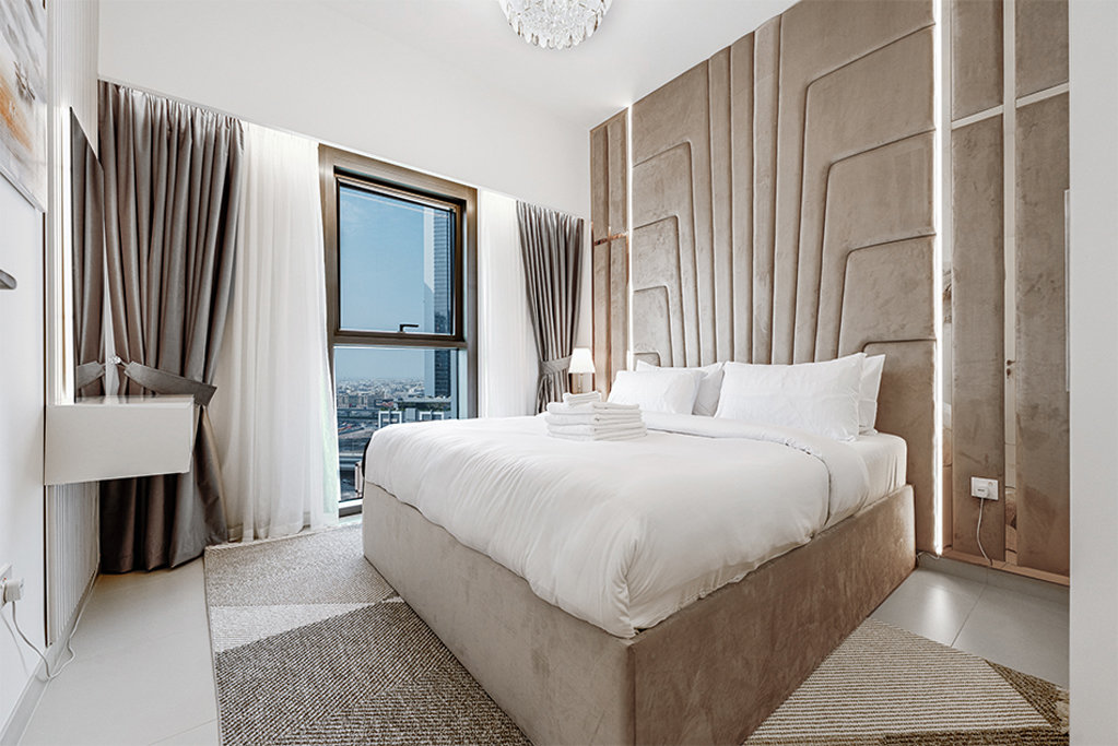 Дубай: Апартаменты Stayis - 1 BR City Skyline View Downtown Dubai
