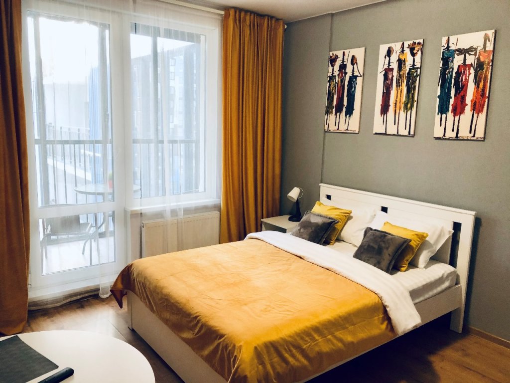 Санкт-Петербург: Квартира Kvartirika Yellow Home у Финского залива