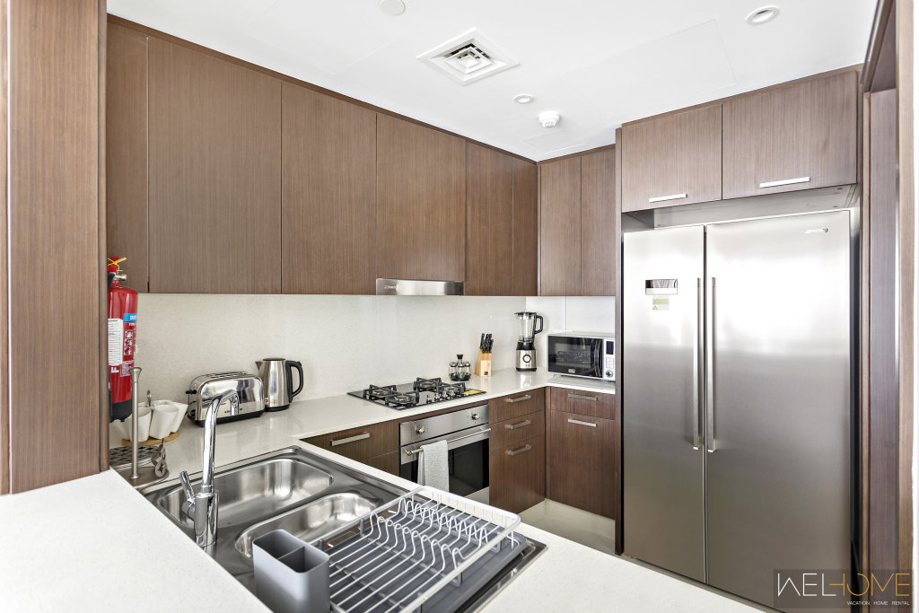 Дубай: Апартаменты WelHome Luxury Apartment Facing Burj Khalifa with Terrace