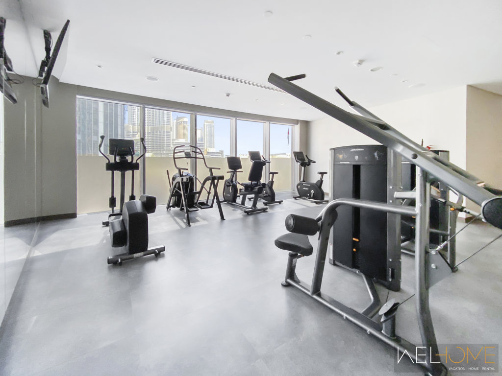 Дубай: Апартаменты WelHome Luxury Apartment Facing Burj Khalifa with Terrace