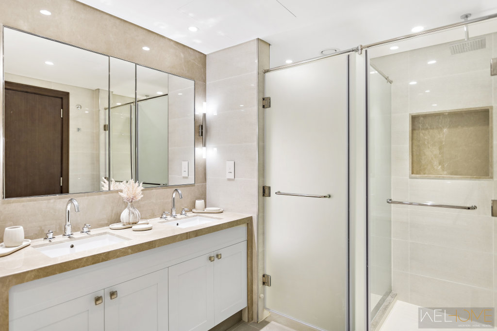 Дубай: Апартаменты WelHome Luxury Apartment Facing Burj Khalifa with Terrace