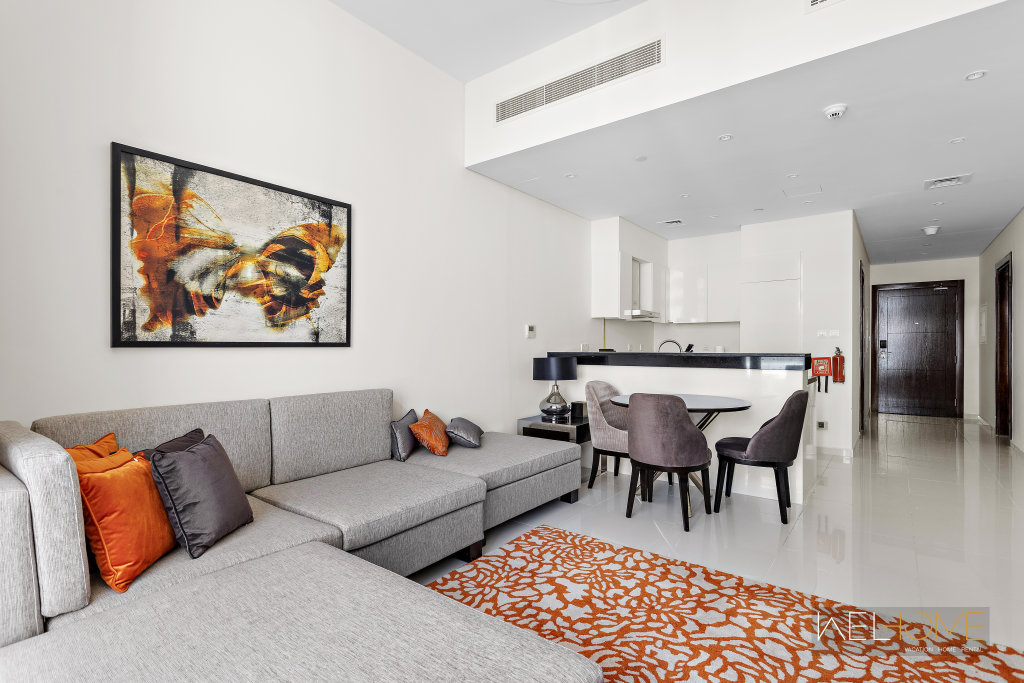 Дубай: Апартаменты WelHome - Charming Breathtaking 1BR Apt. In Damac Hills