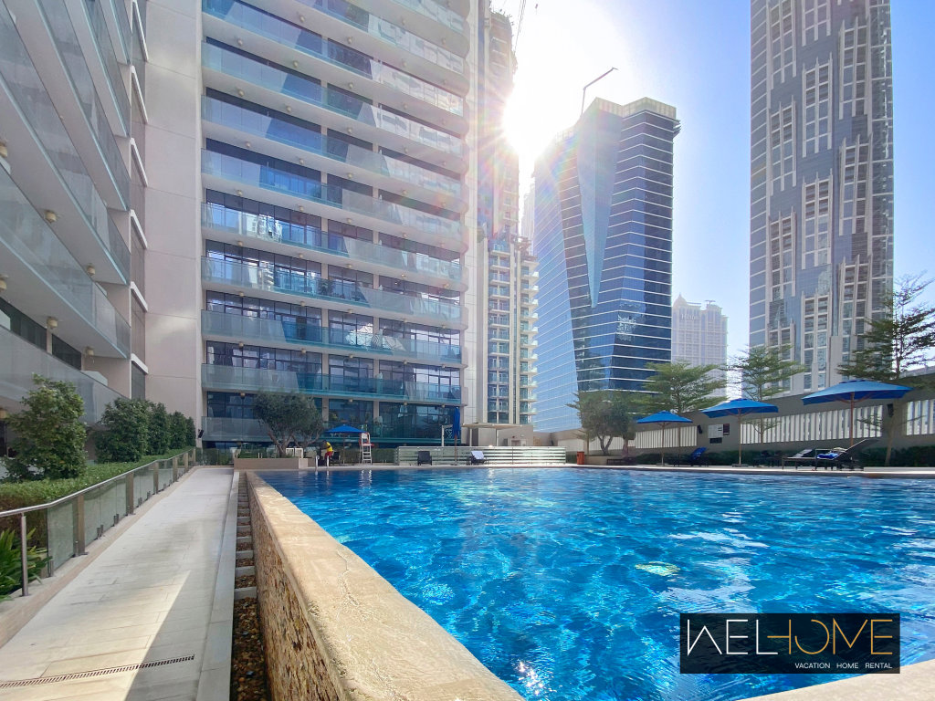 Дубай: Апартаменты WelHome - Chic Apartment in Liveliest Area in Business Bay