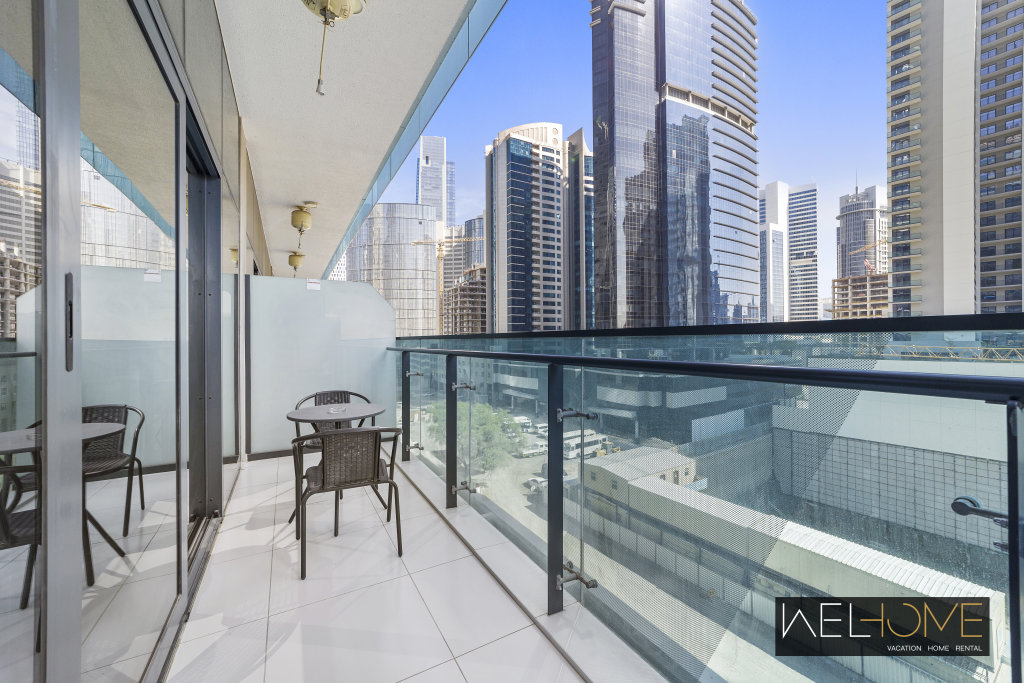 Дубай: Апартаменты WelHome - Chic Apartment in Liveliest Area in Business Bay