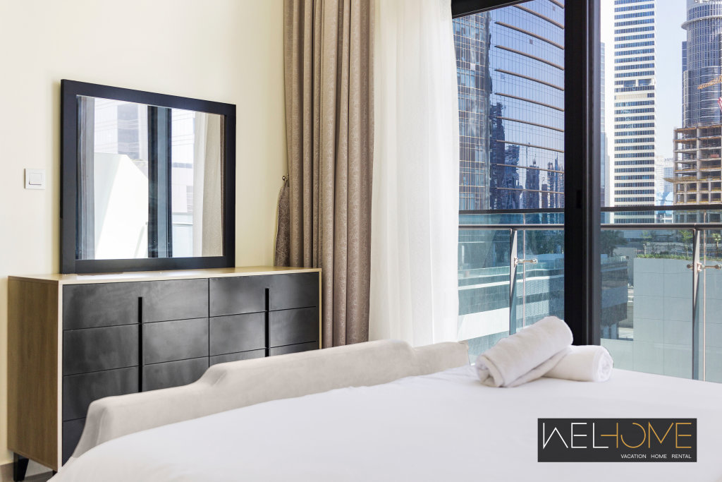 Дубай: Апартаменты WelHome - Chic Apartment in Liveliest Area in Business Bay