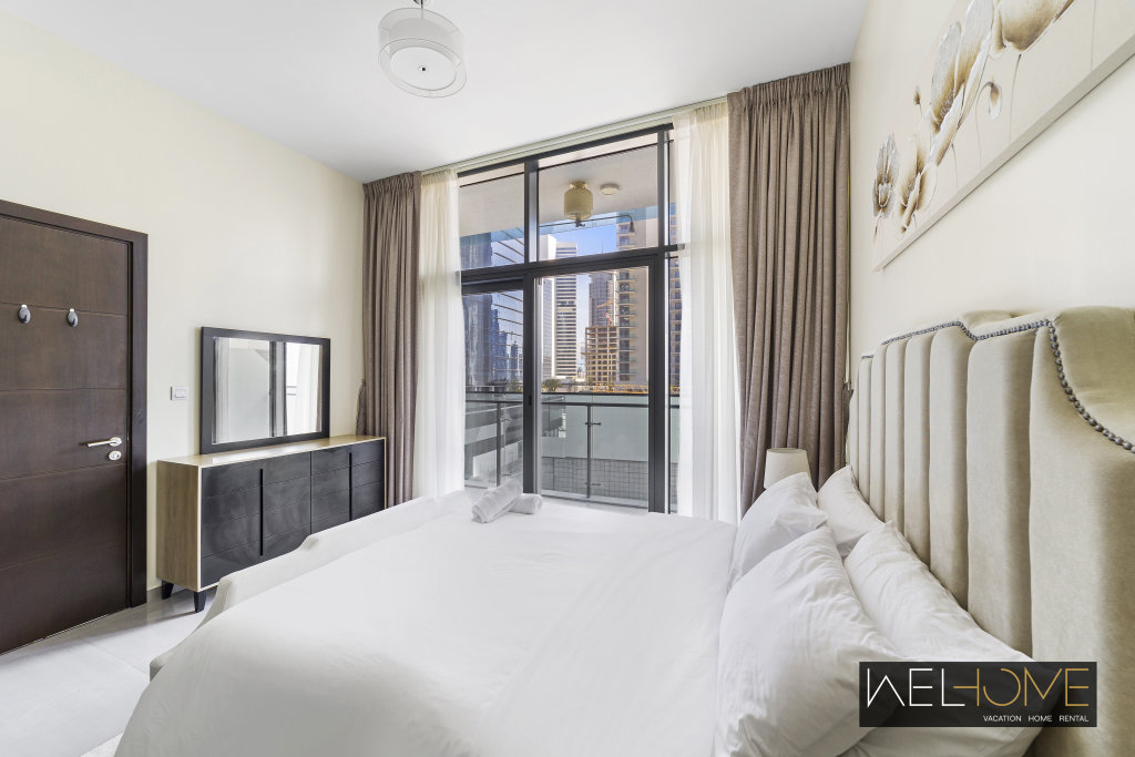 Дубай: Апартаменты WelHome - Chic Apartment in Liveliest Area in Business Bay