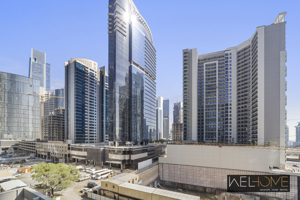 Дубай: Апартаменты WelHome - Chic Apartment in Liveliest Area in Business Bay