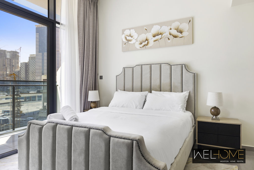 Дубай: Апартаменты WelHome - Chic Apartment in Liveliest Area in Business Bay
