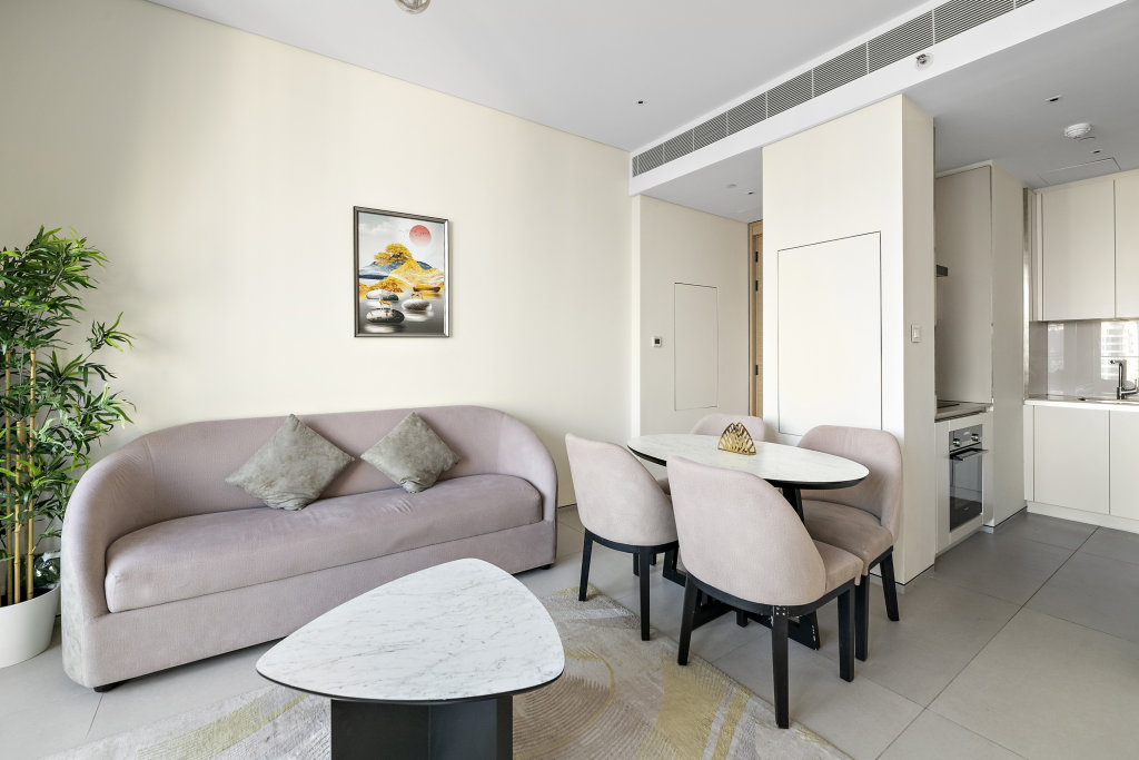 Дубай: Апартаменты WelHome - Fancy Apt with Balcony and Exceptional Canal Views