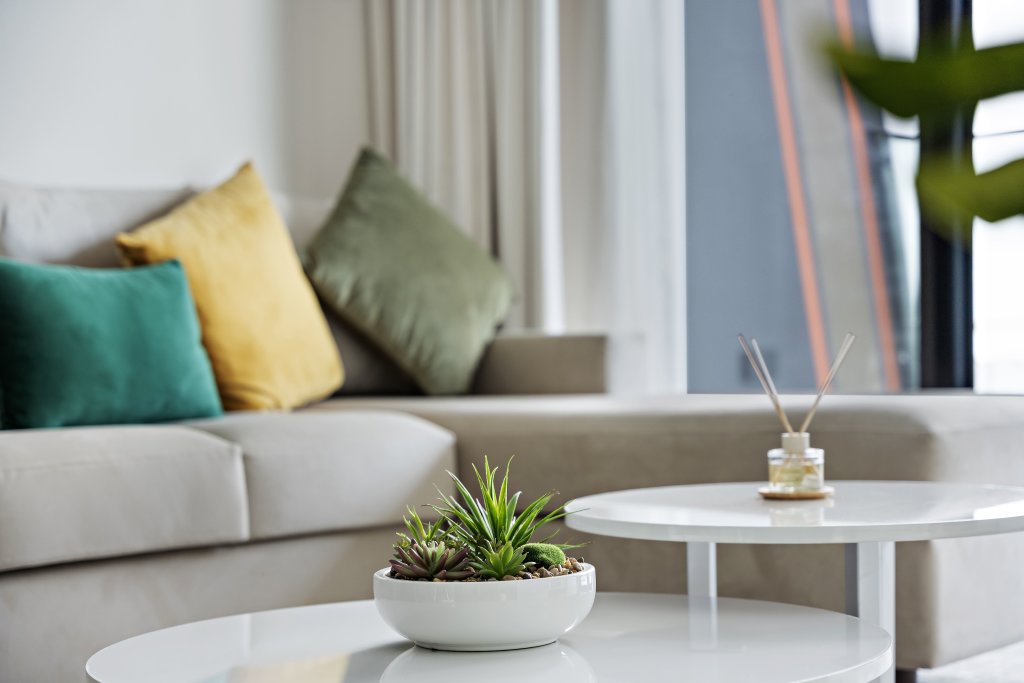 Дубай: Апартаменты WelHome - Contemporary 1BR in Binghatti Canal & Burj Views