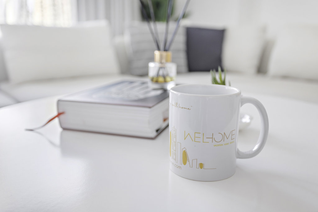 Дубай: Апартаменты WelHome - Urban Retreat with Terrace and City Views