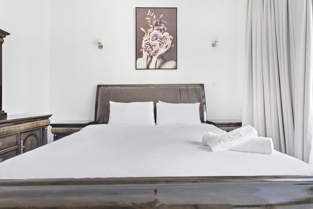 Дубай: Апартаменты WelHome - Urban Retreat with Terrace and City Views