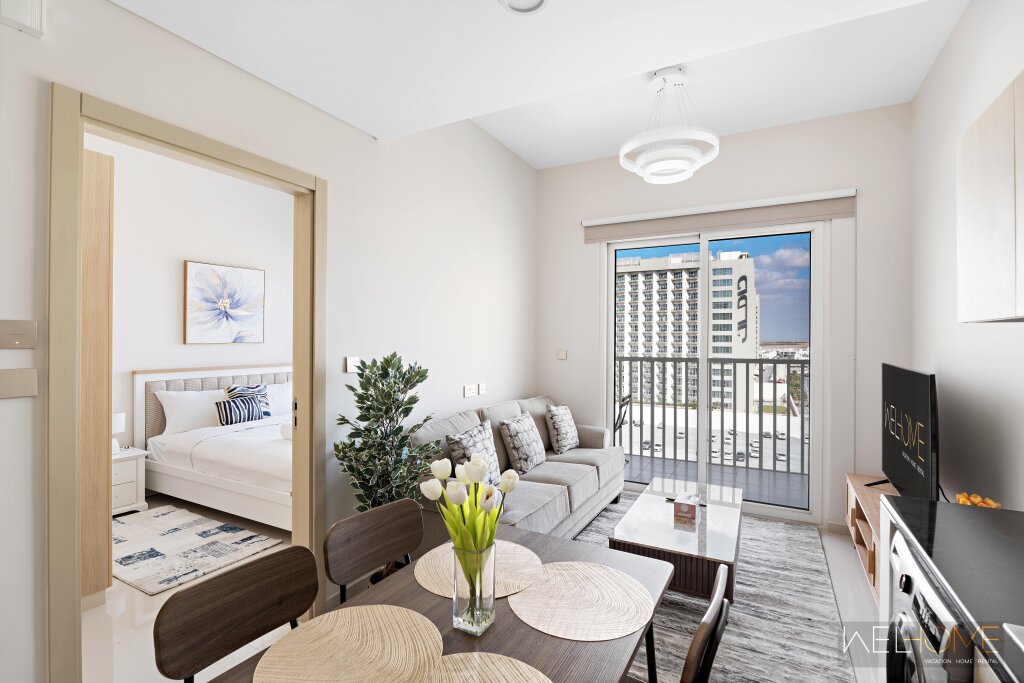 Апартаменты WelHome - Breathtaking View 1BR Apt in Damac Hills 2 — фото 1