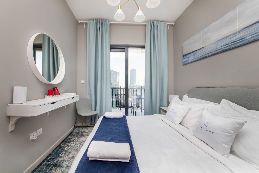 Дубай: Апартаменты Zada Tower 1BR with Excellent Dubai Canal View