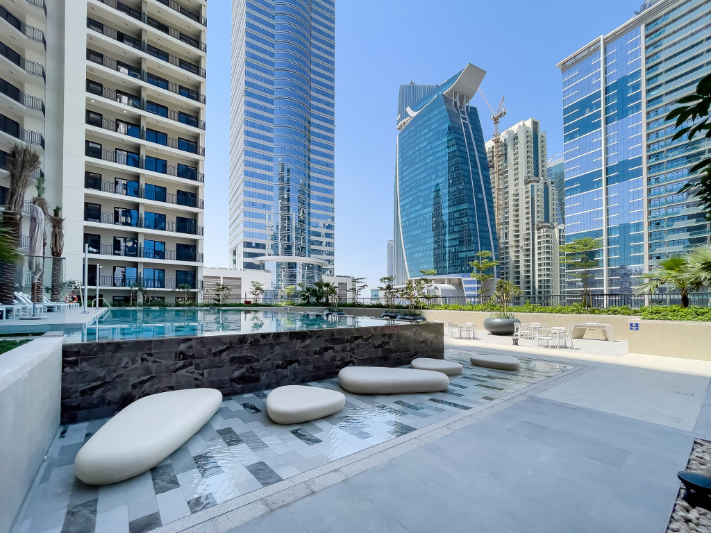 Дубай: Апартаменты Zada Tower 1BR with Excellent Dubai Canal View