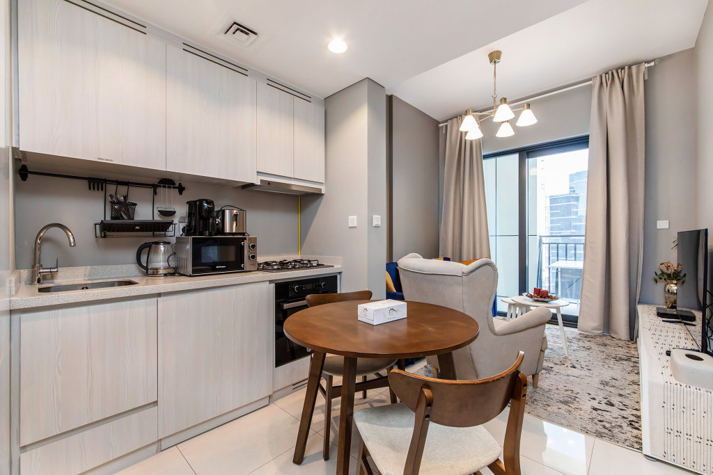 Дубай: Апартаменты Zada Tower 1BR with Excellent Dubai Canal View