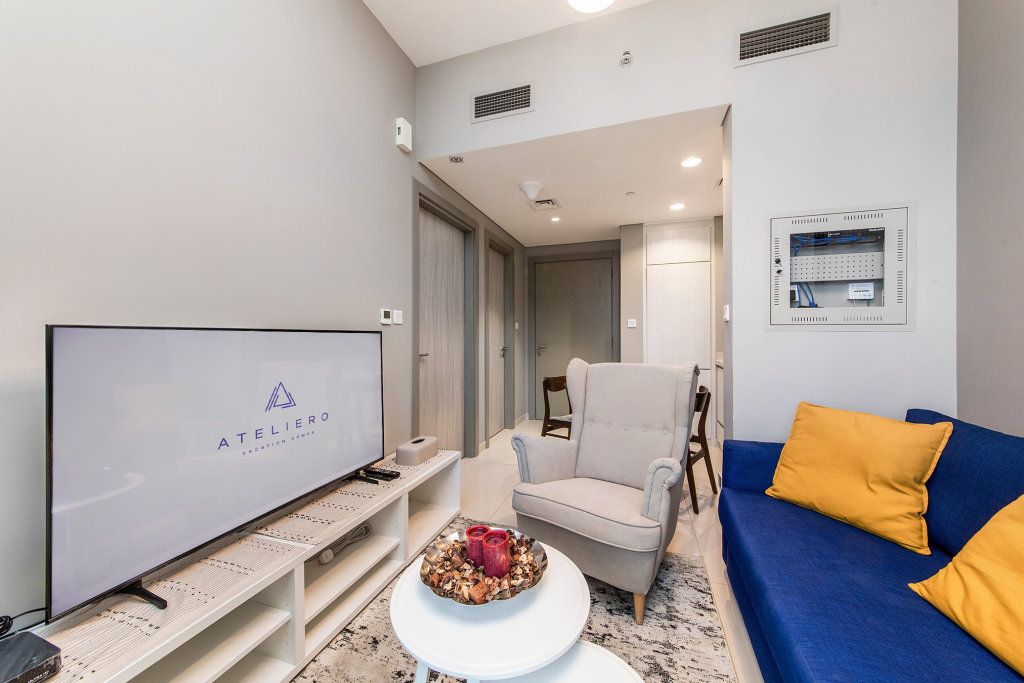 Дубай: Апартаменты Zada Tower 1BR with Excellent Dubai Canal View