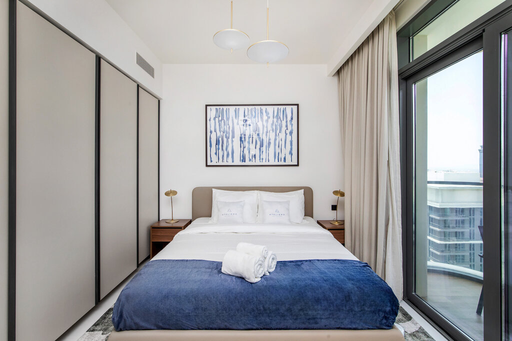 Дубай: Апартаменты Marina Vista Emaar Beachfront