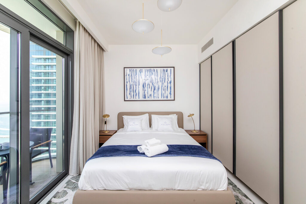 Дубай: Апартаменты Marina Vista Emaar Beachfront