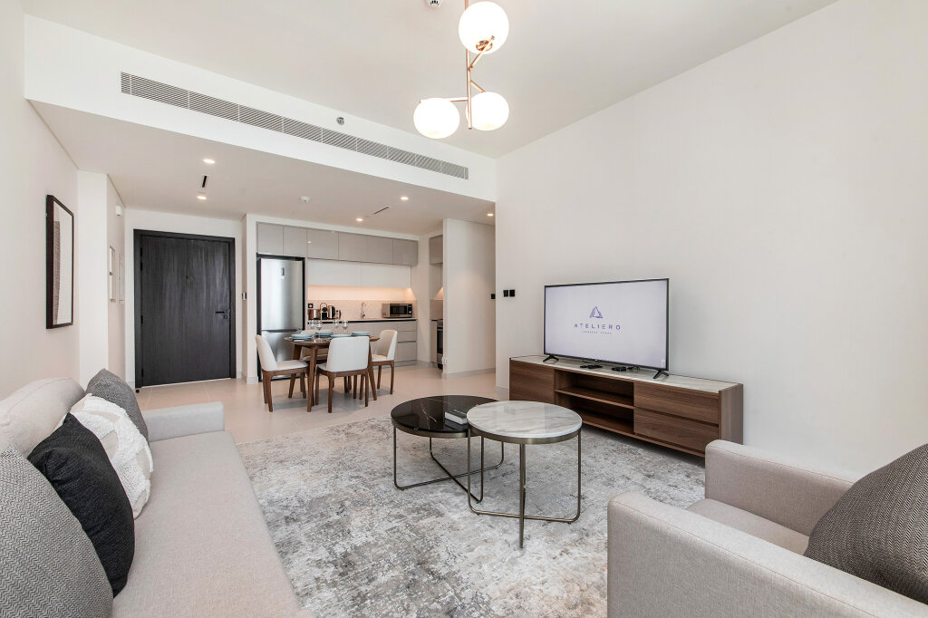 Дубай: Апартаменты Marina Vista Emaar Beachfront