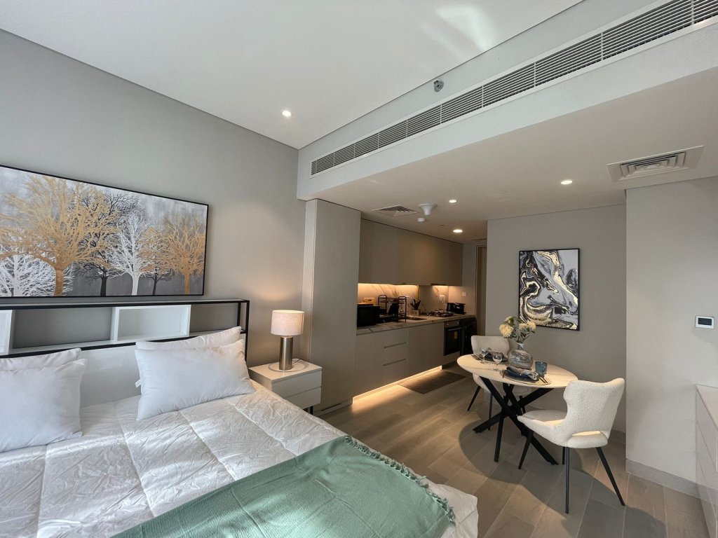 Дубай: Апартаменты Dubai Marina Walk Gem Modern Apt with Pool & Gym access, Steps to Beach & Metro