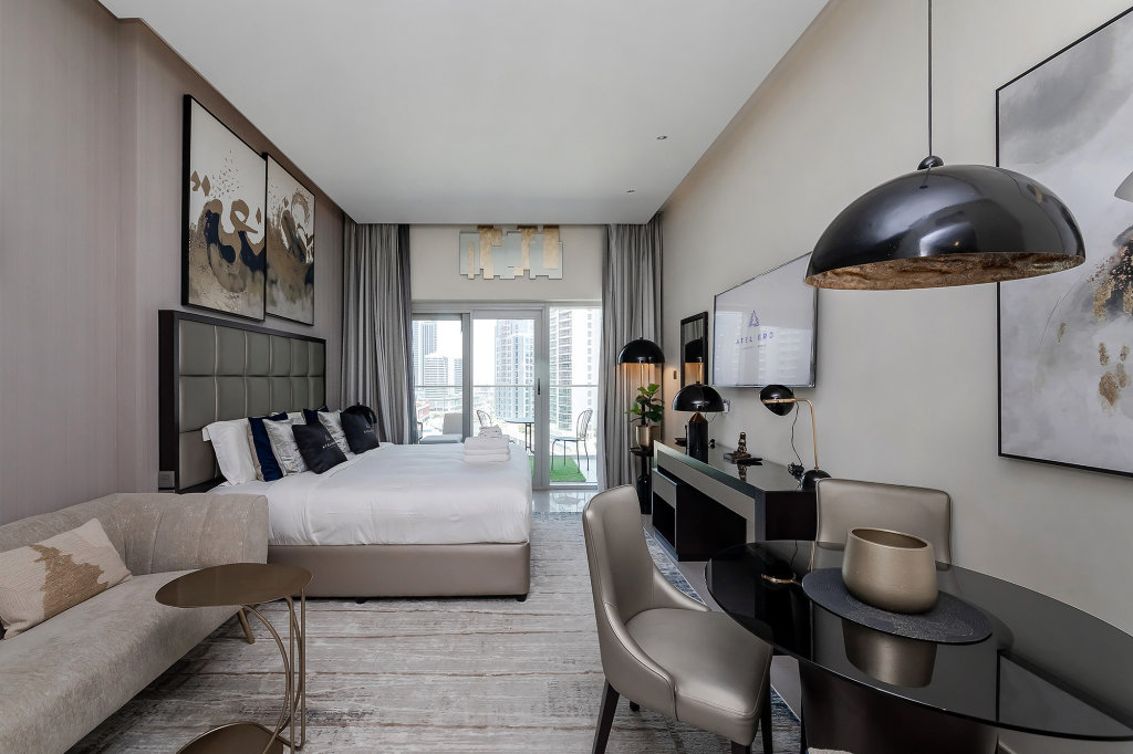 Дубай: Апартаменты Elegant Studio in Damac Majestine Business Bay