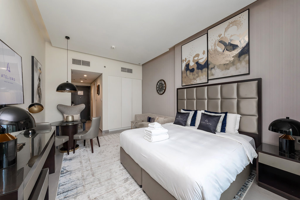 Дубай: Апартаменты Elegant Studio in Damac Majestine Business Bay