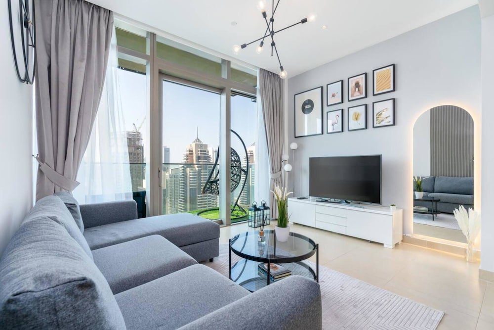 Дубай: Stunning 1BD Apartment 15mins to Marina Promenade!