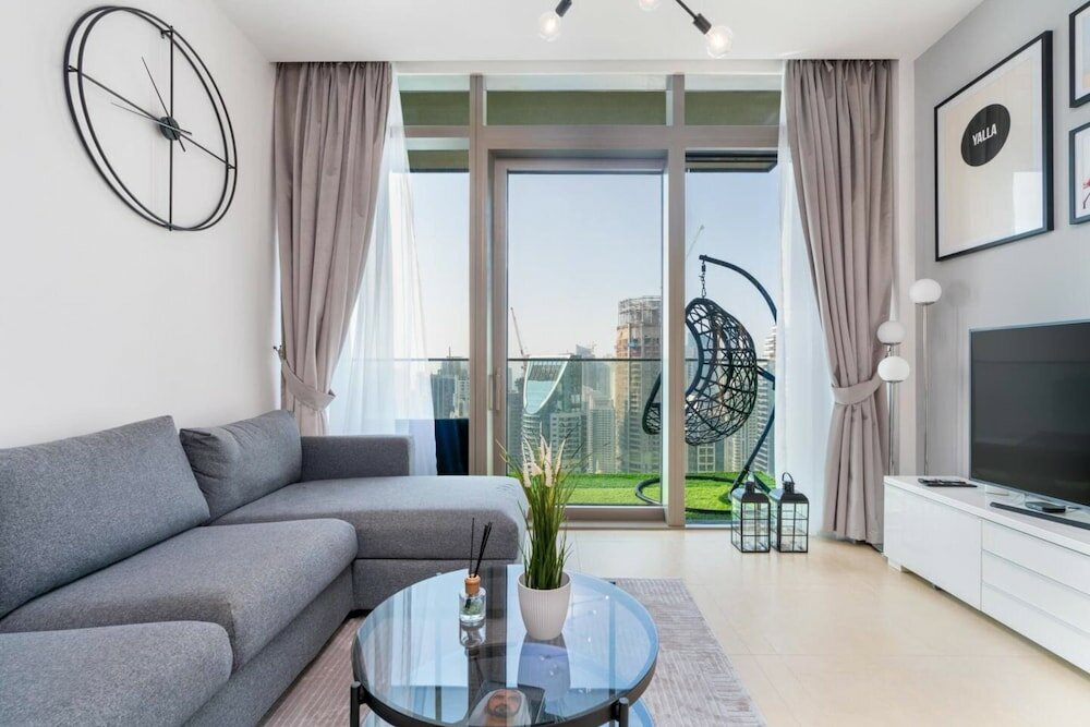 Дубай: Stunning 1BD Apartment 15mins to Marina Promenade!