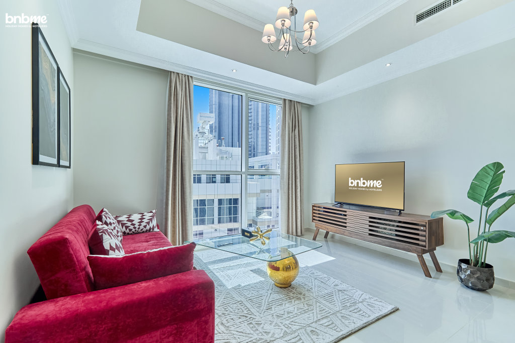 Дубай: Апартаменты Bnbmehomes | Cozy 1BR Suite nr Dubai Mall & Burj Khalifa - 1306